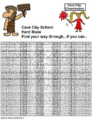 Cave City School Mazes